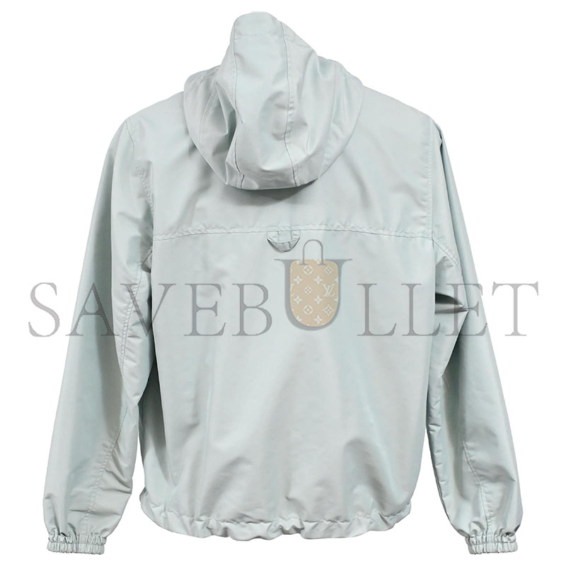 LOUIS VUITTON MONOGRAM REVERSIBLE WINDBREAKER IN LIGHT NYLON 1AAT37